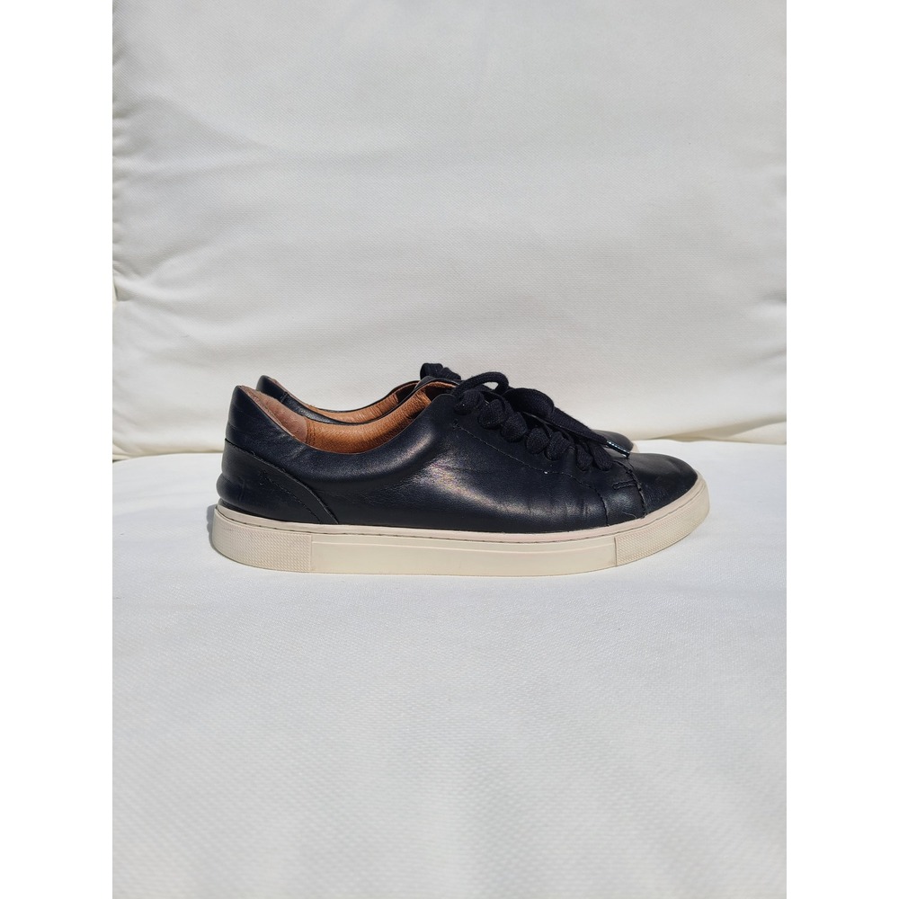 Frye Black Leather Ivy Low Size Women's 7.5 sneakers